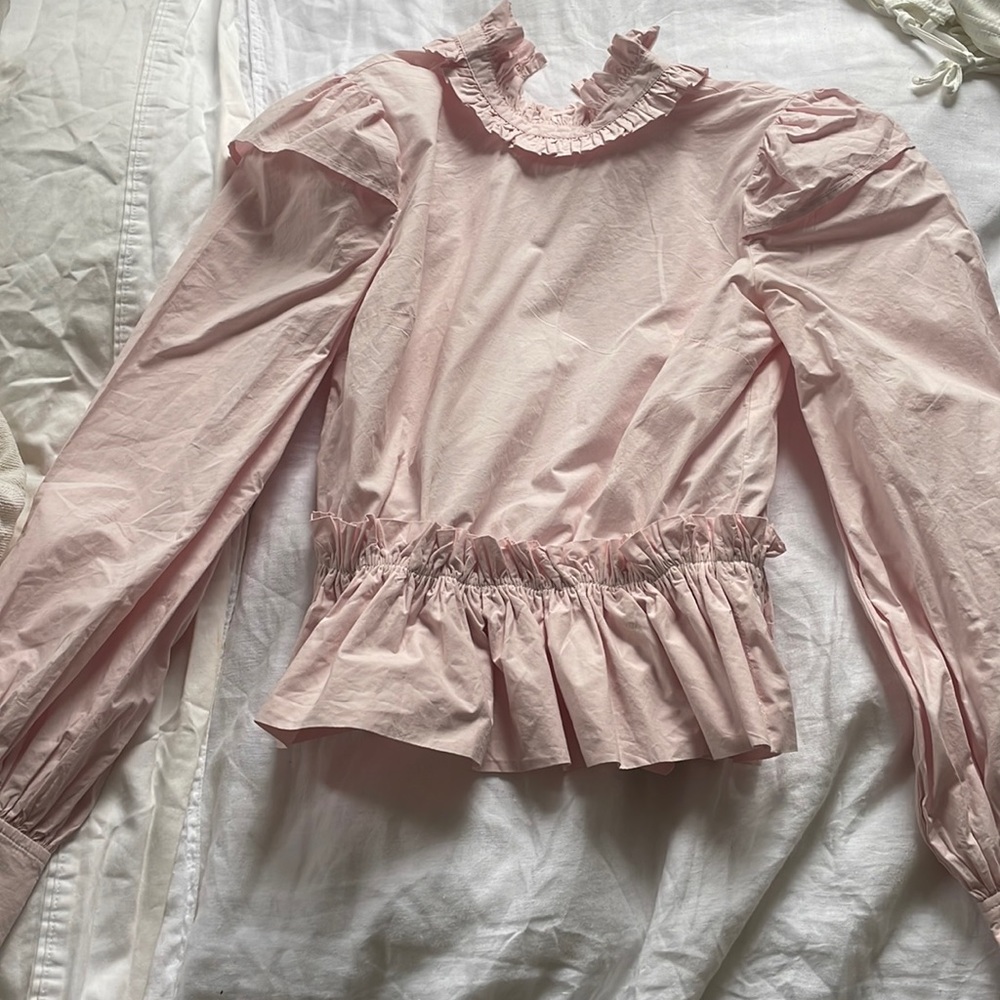 GANNI designer blouse